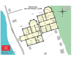 Барковка, СНТ «Искра-1» | 262,6 м² | участок 14 соток | баня 31,3 м²