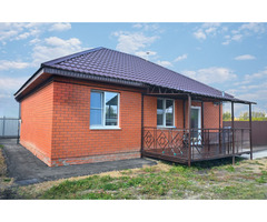 Одноэтажный дом из кирпича 67 кв.м. в мкр Заря, КП Купеческий